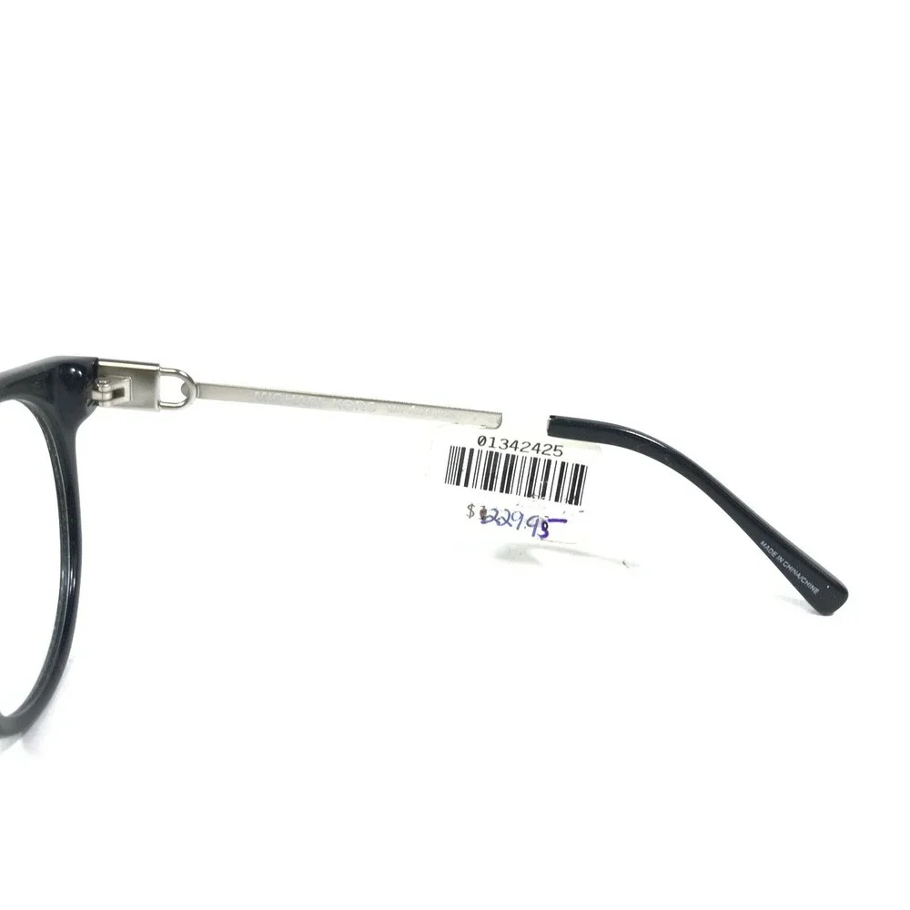 Michael Kors Eyeglasses Frames MK4048 Kea 3163 Black Silver Round 51-19-135